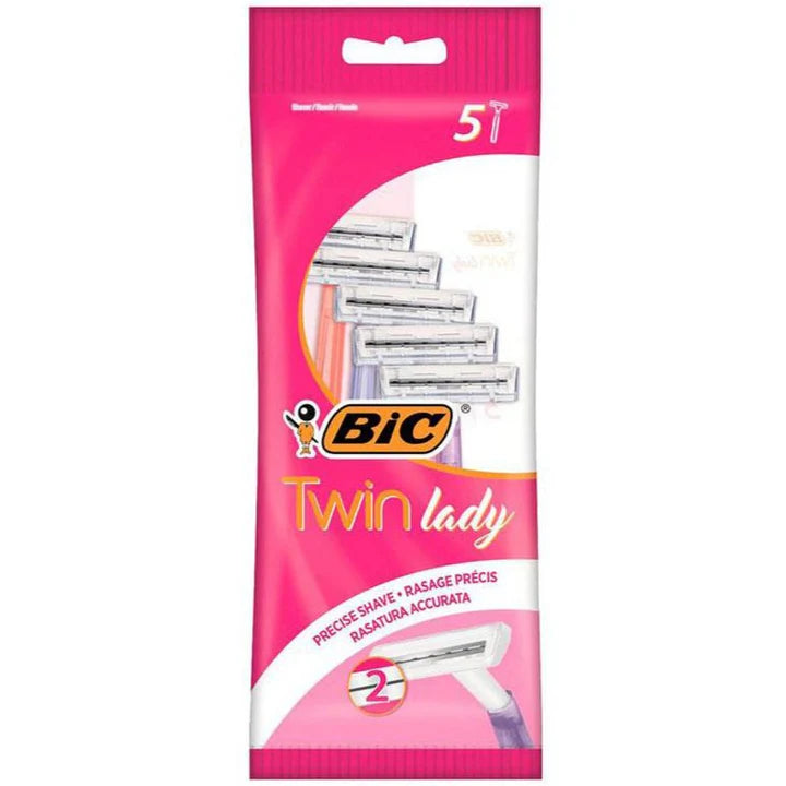 BiC Twin Lady Women's Disposable Razors 5 Pack