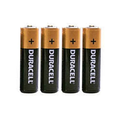 Duracell Plus AA Battery 4 Pack - Case of 20