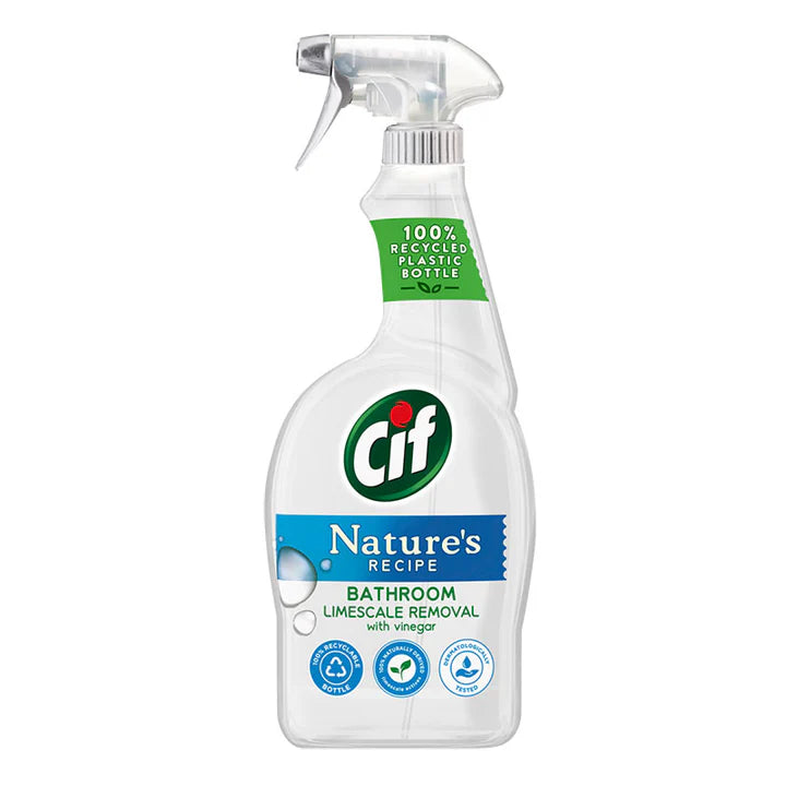 Cif Bathroom Limescale Remover with Vinegar 750ml - Case of 6